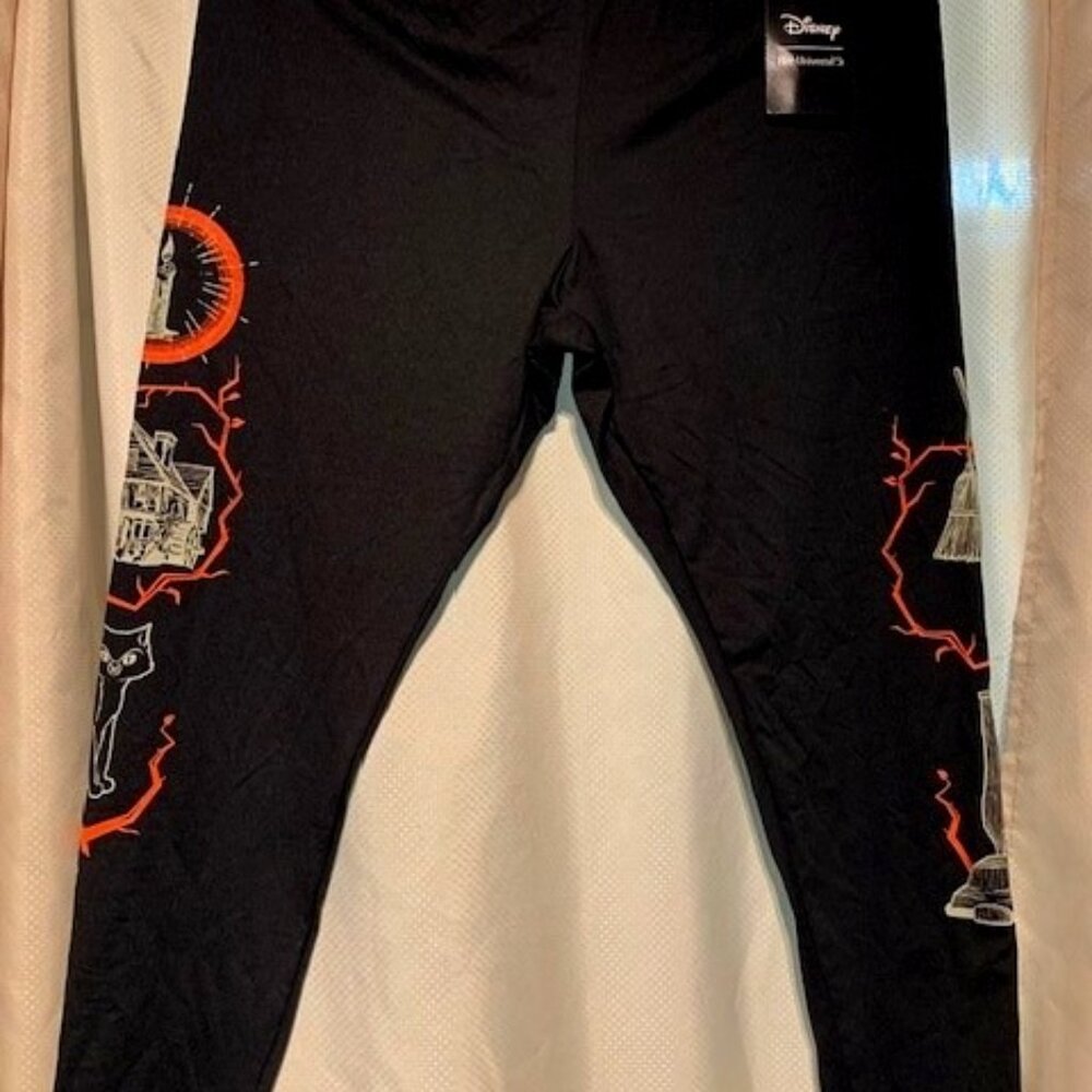 Disney Hocus Pocus Lightning Leggings Plus Size